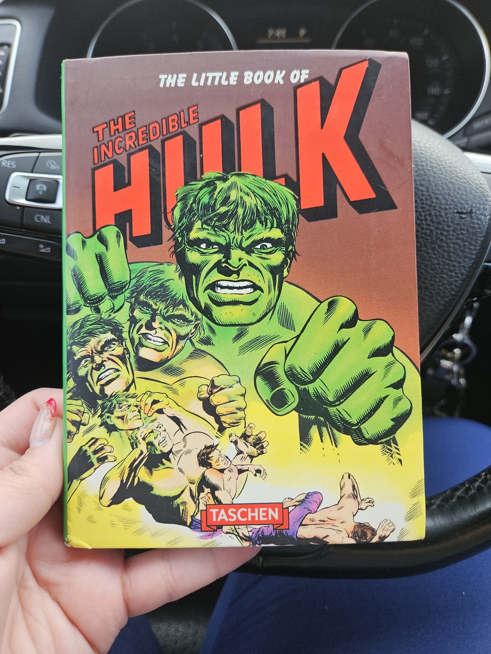 The Incredible Hulk - The Little Book of Hulk by TASCHEN - Green & Orange Cover